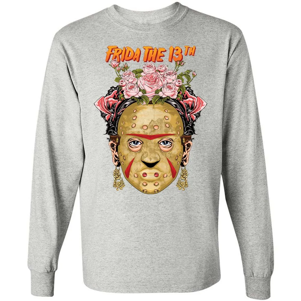 Long Sleeve T-Shirt - E8UF15Z5 - Ash - 7