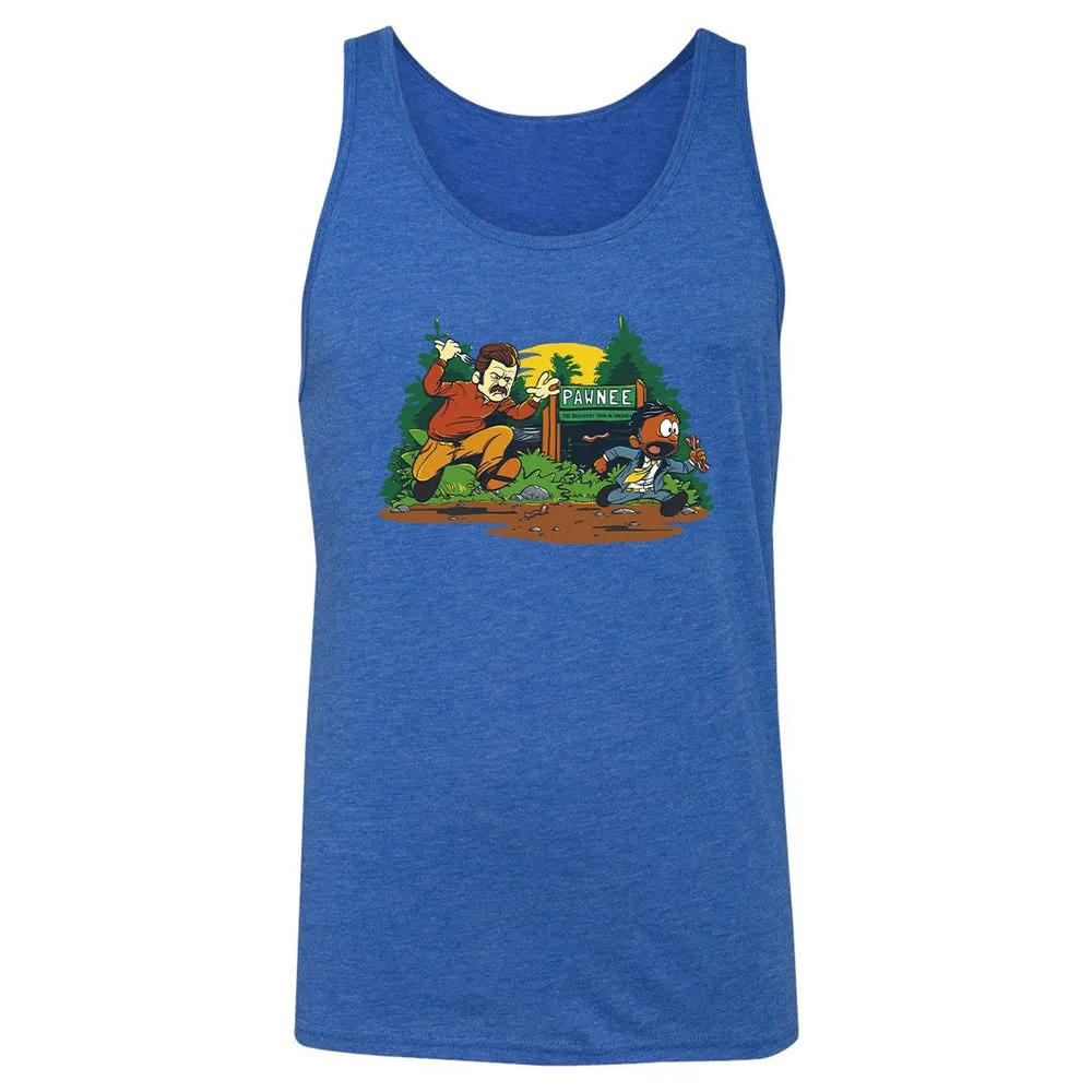 Unisex Jersey Tank - ATGMVVQ4 - True Royal Triblend - 12