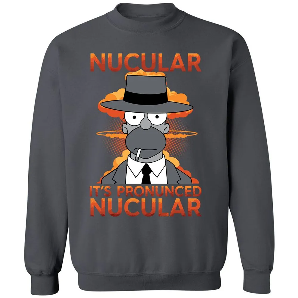Classic Unisex Sweatshirt - X9FB6YWW - Charcoal - 7