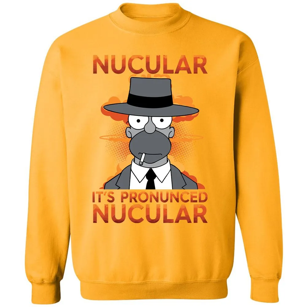 Classic Unisex Sweatshirt - X9FB6YWW - Gold - 11