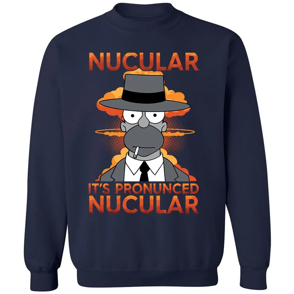 Classic Unisex Sweatshirt - X9FB6YWW - Navy - 2
