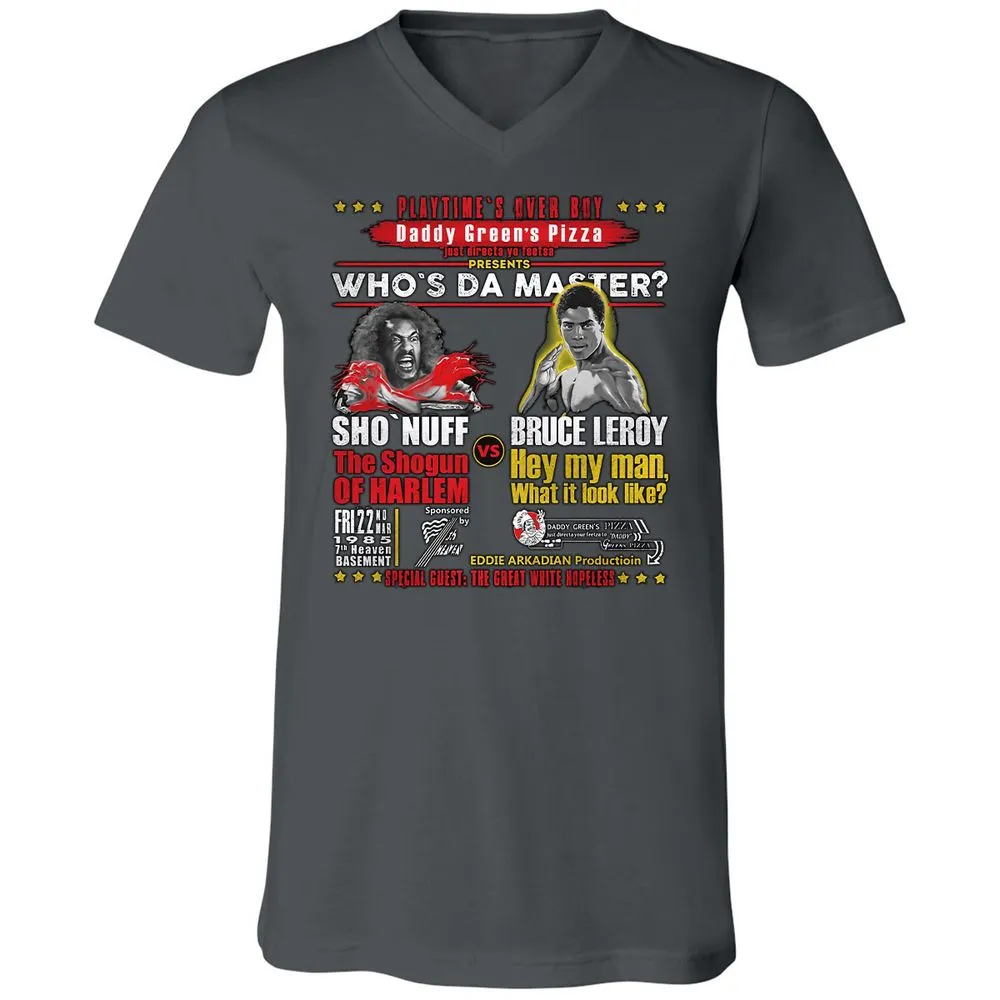 Unisex V-Neck T-Shirt - P8NQ9STW - Asphalt - 12