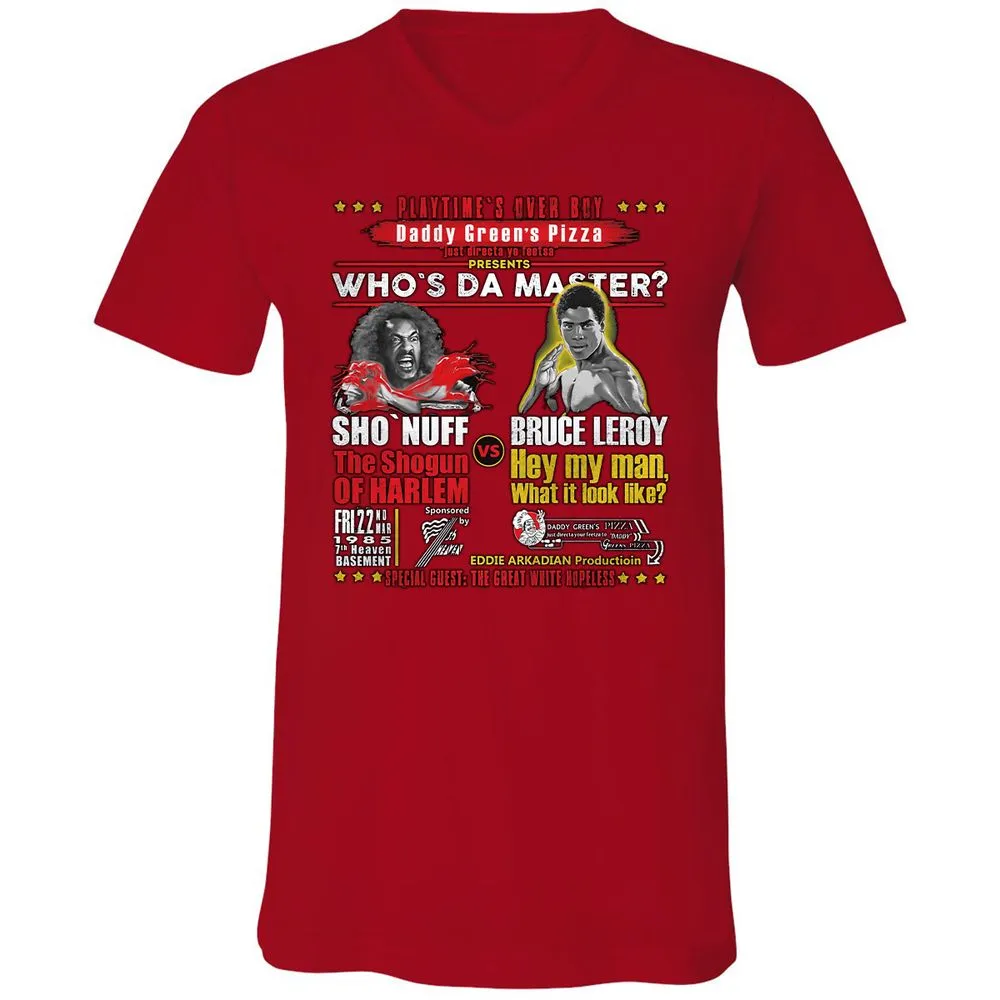 Unisex V-Neck T-Shirt - P8NQ9STW - Red - 3