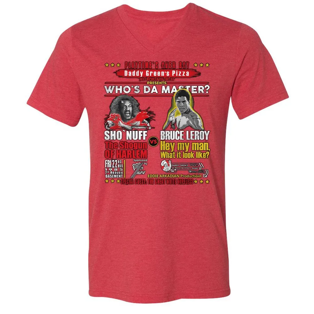 Unisex V-Neck T-Shirt - P8NQ9STW - Heather Red - 16