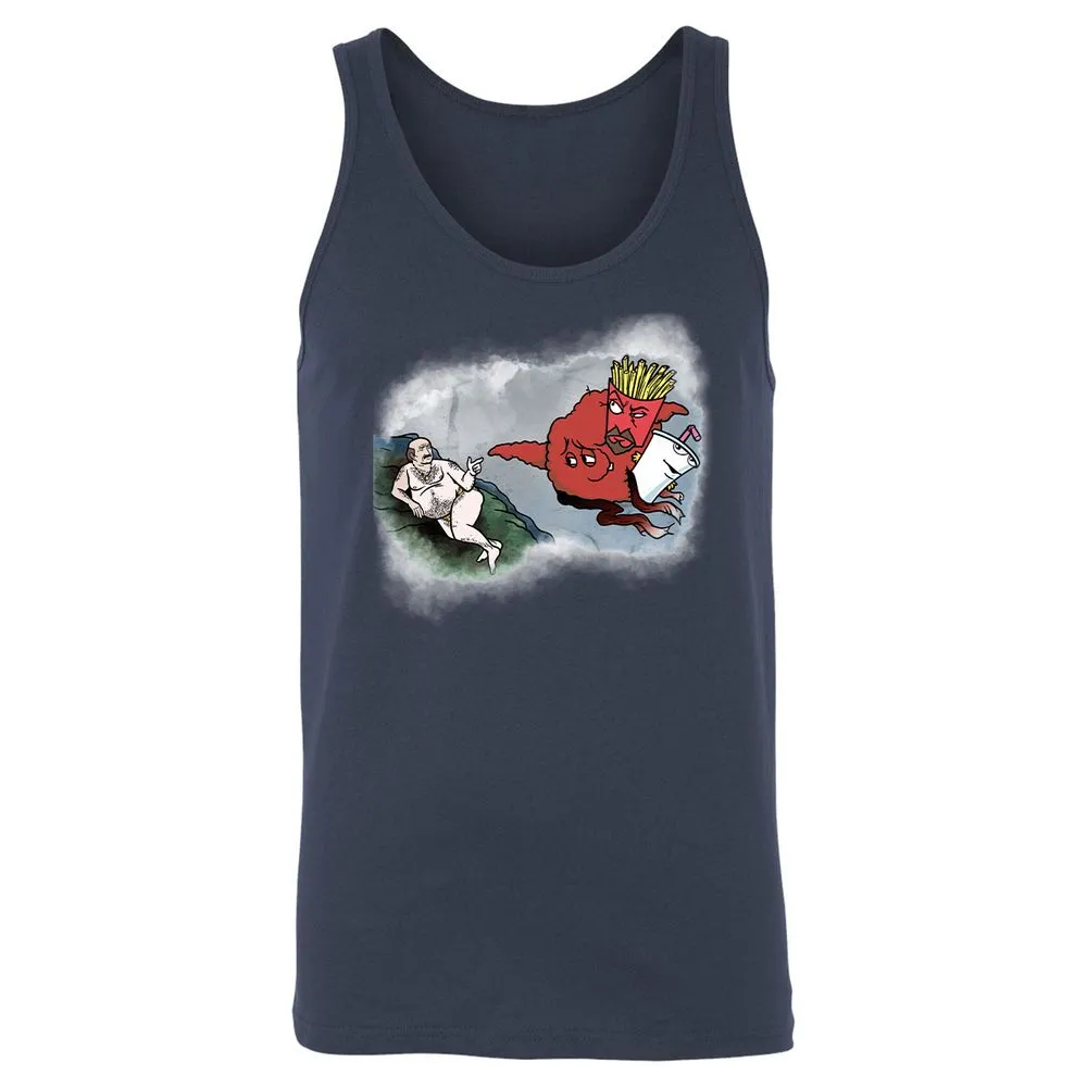 Unisex Jersey Tank - 1AA5NXE9 - Navy - 2