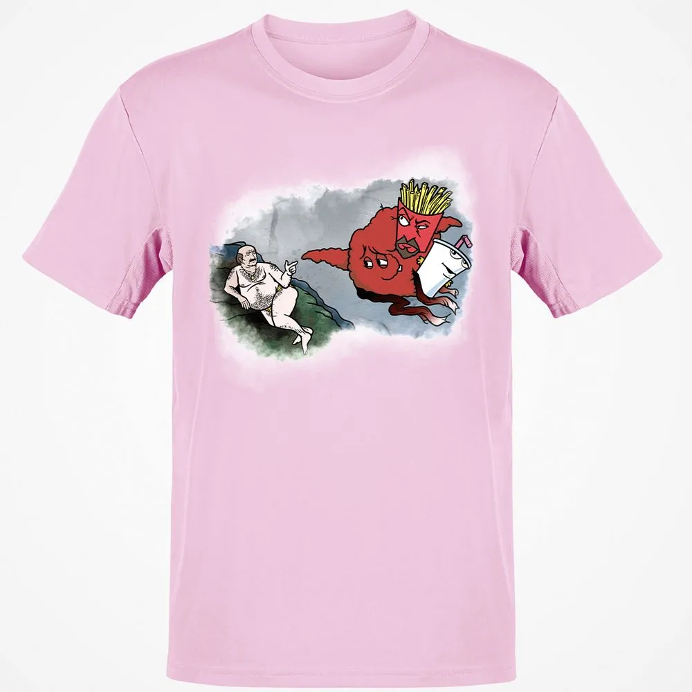 Classic Unisex T-Shirt - QGY3U3RW - Light Pink - 5