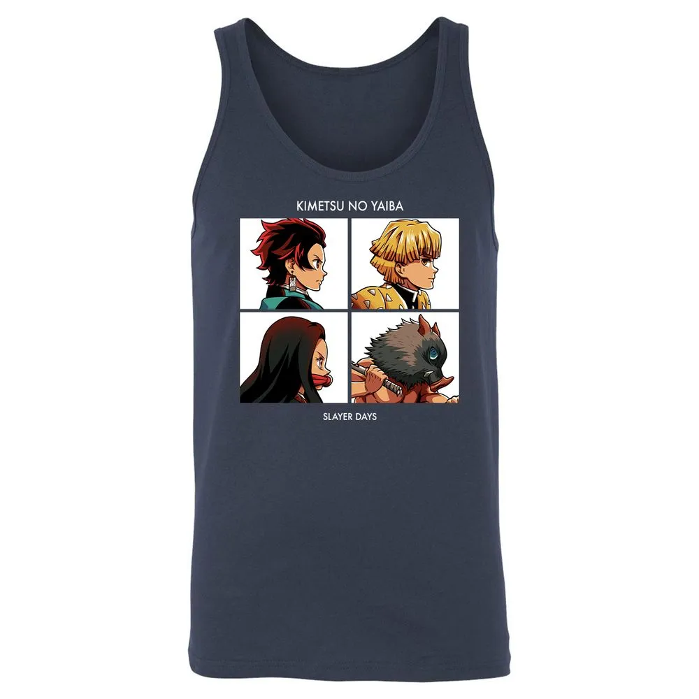 Unisex Jersey Tank - LYYJPY1N - Navy - 2