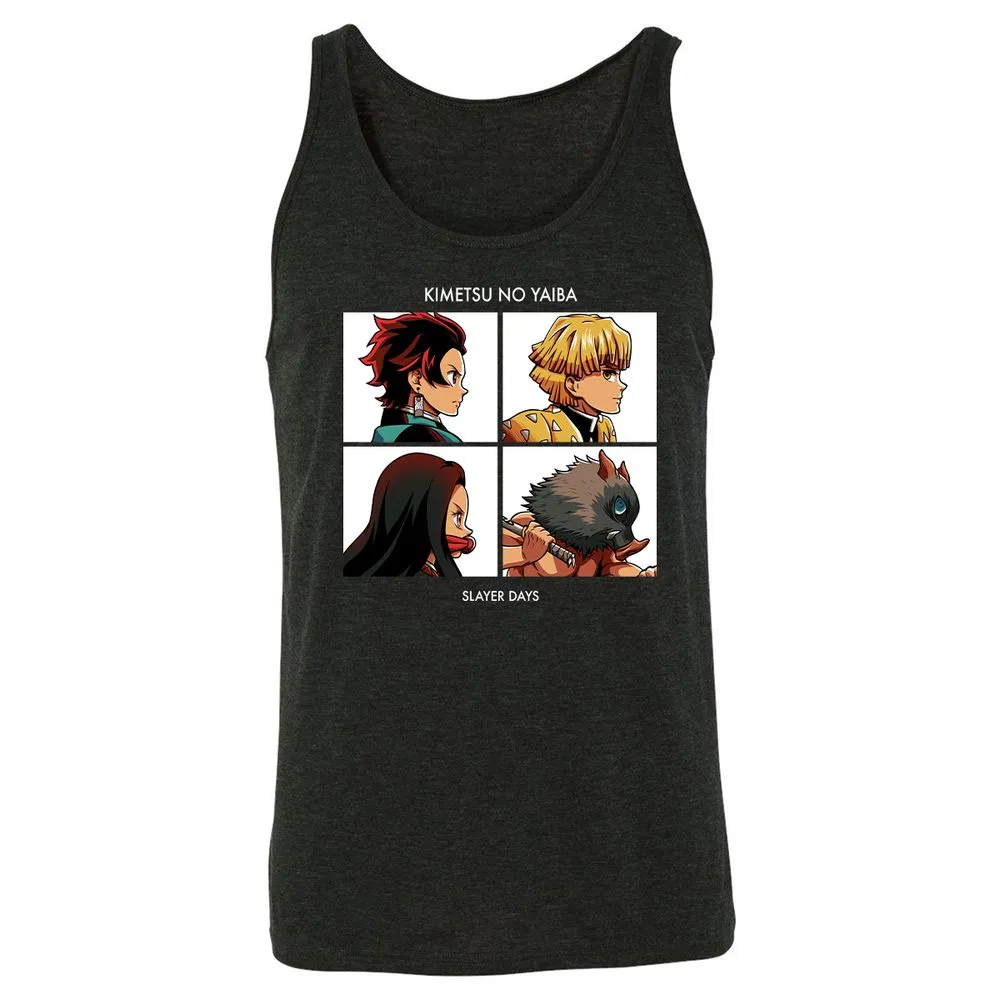 Unisex Jersey Tank - LYYJPY1N - Charcoal Black Triblend - 5