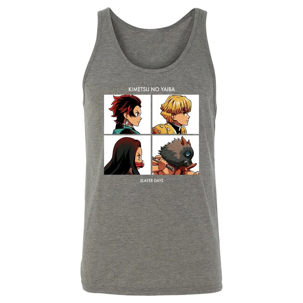 Unisex Jersey Tank - LYYJPY1N - Grey Triblend - 8