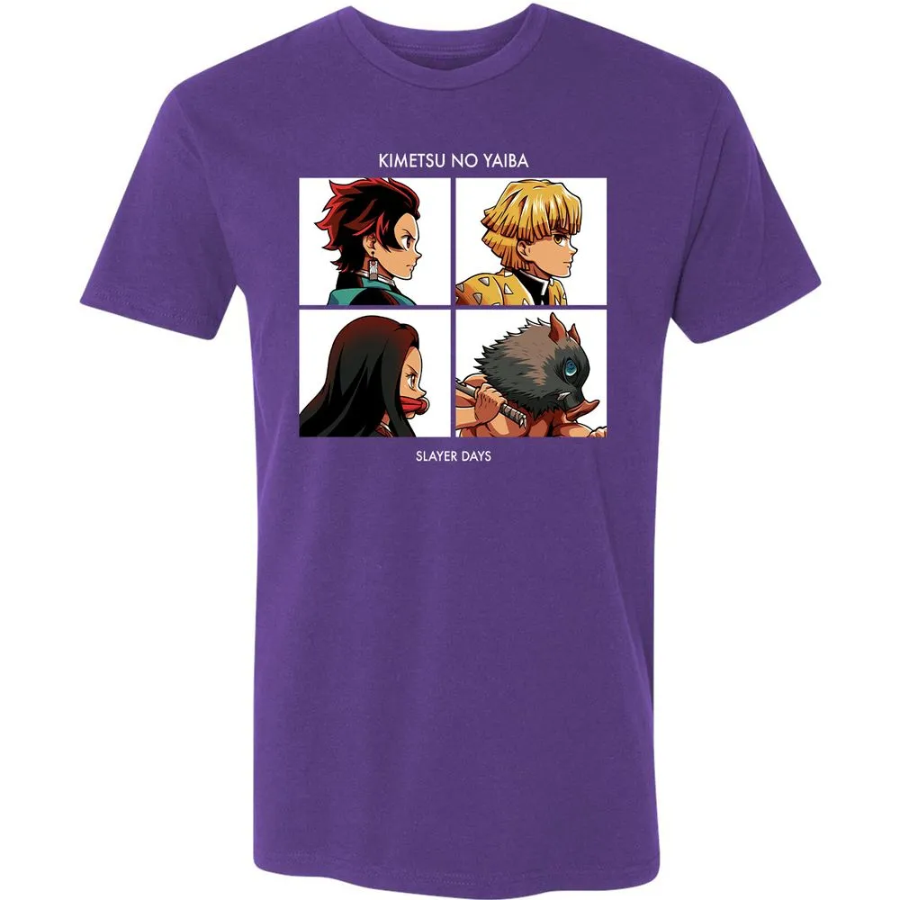 Premium Unisex T-Shirt - HUHRADVT - Purple Rush - 7