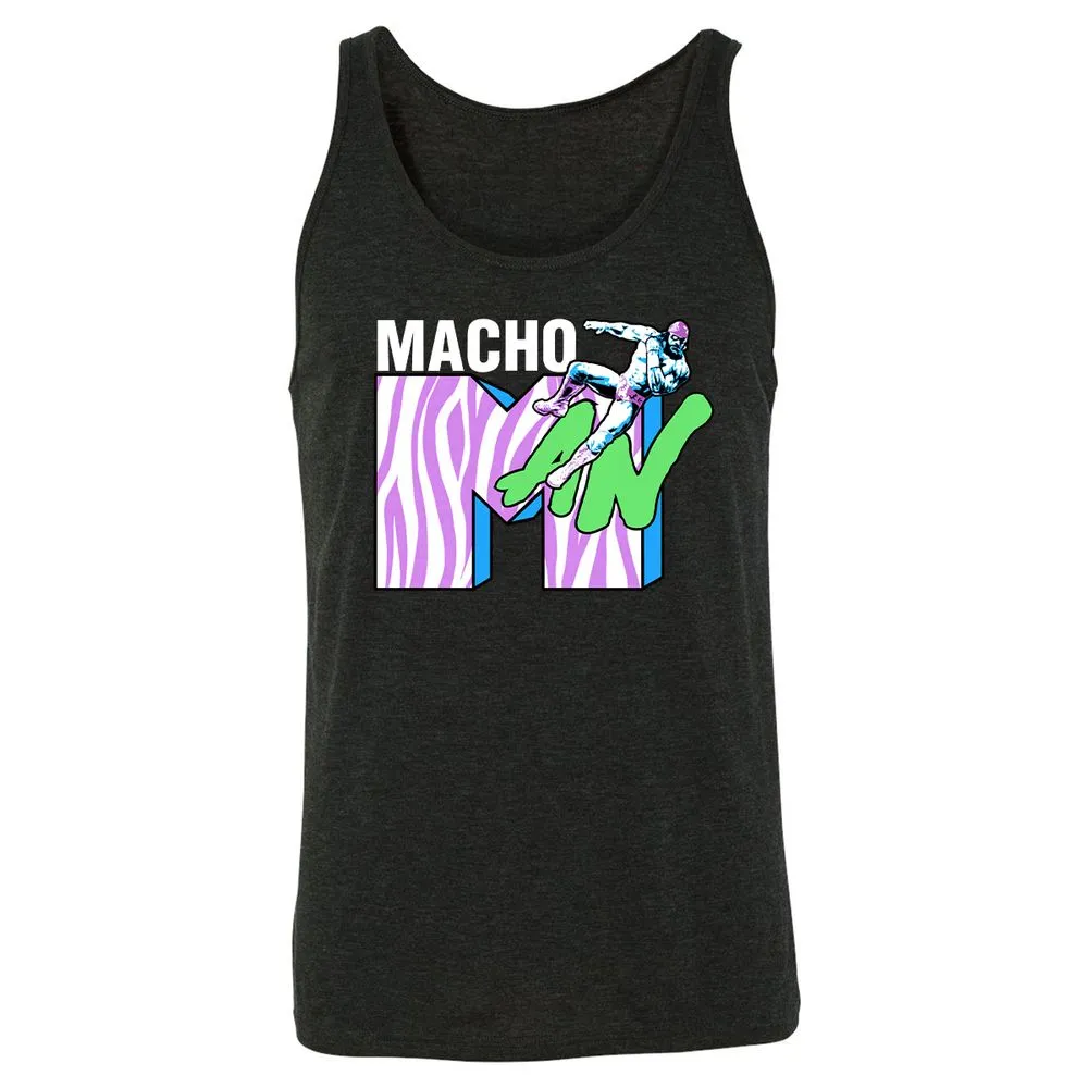 Unisex Jersey Tank - X12BW7W1 - Charcoal Black Triblend - 5