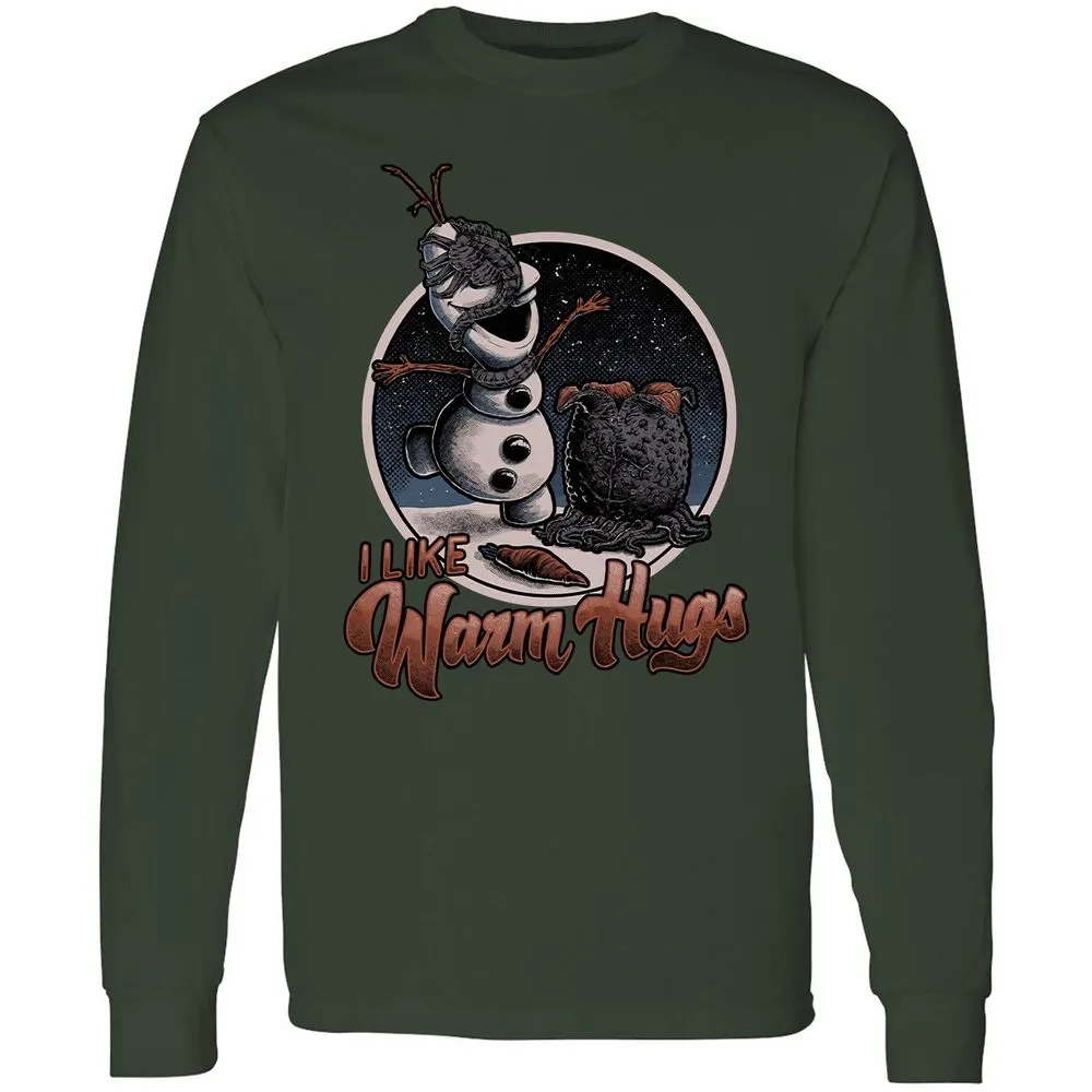 Long Sleeve T-Shirt - ACHB2J85 - Forest Green - 4