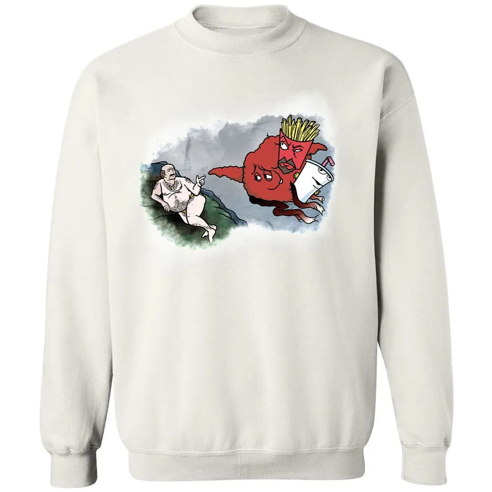 Classic Unisex Sweatshirt - Q8TRFVTU - White - 12