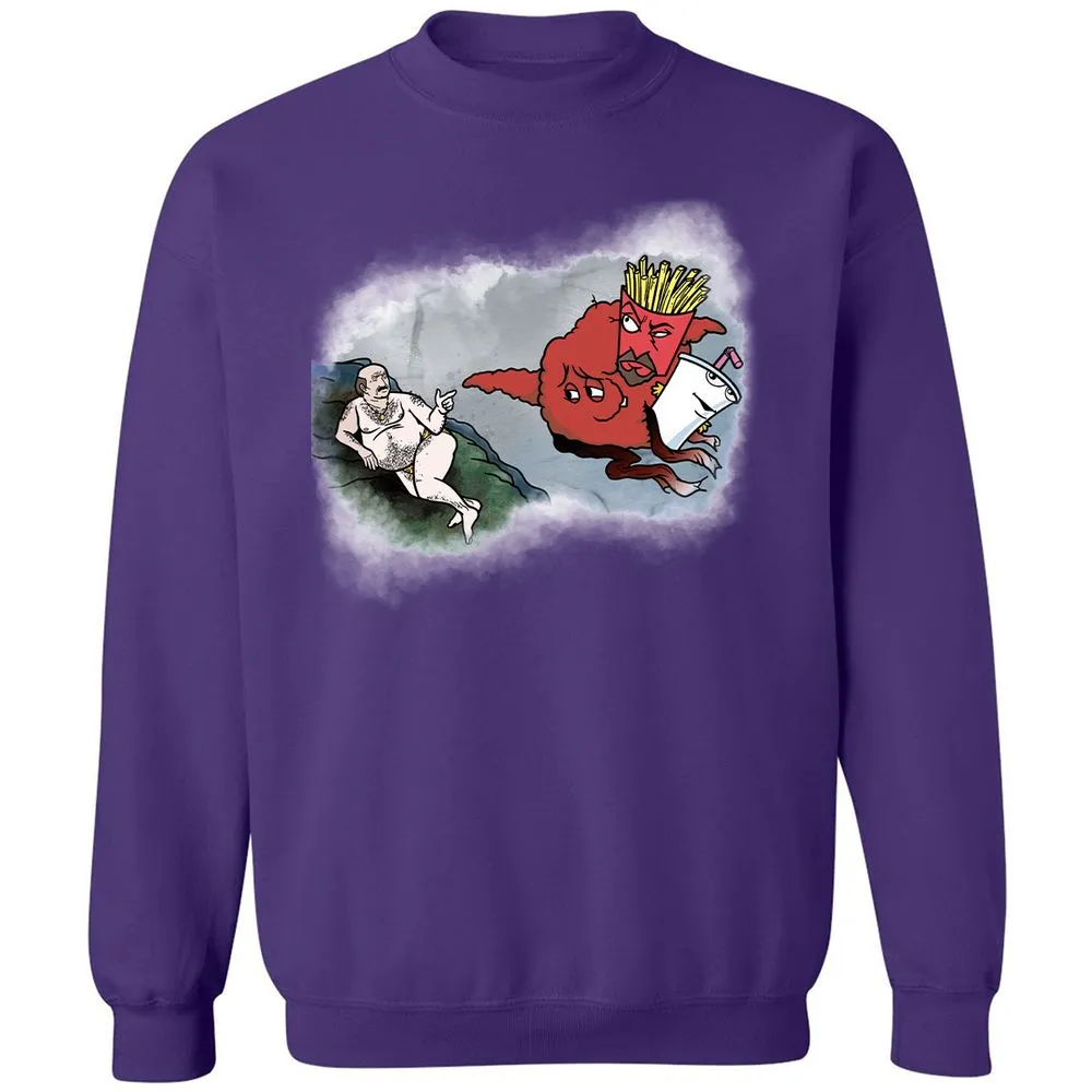Classic Unisex Sweatshirt - Q8TRFVTU - Purple - 6