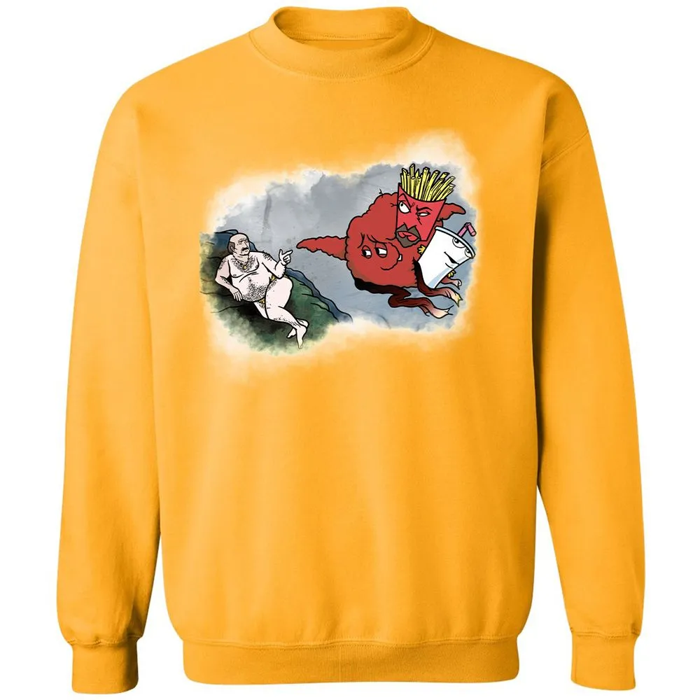 Classic Unisex Sweatshirt - Q8TRFVTU - Gold - 11