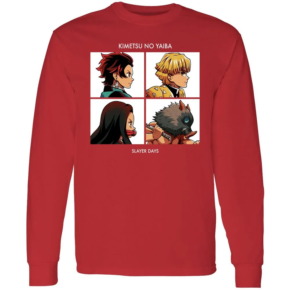 Long Sleeve T-Shirt - 5XVVG6Y4 - Red - 14