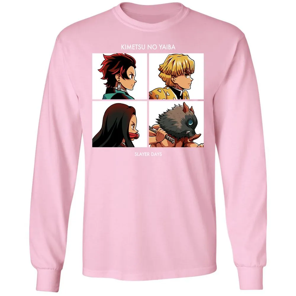 Long Sleeve T-Shirt - 5XVVG6Y4 - Light Pink - 3