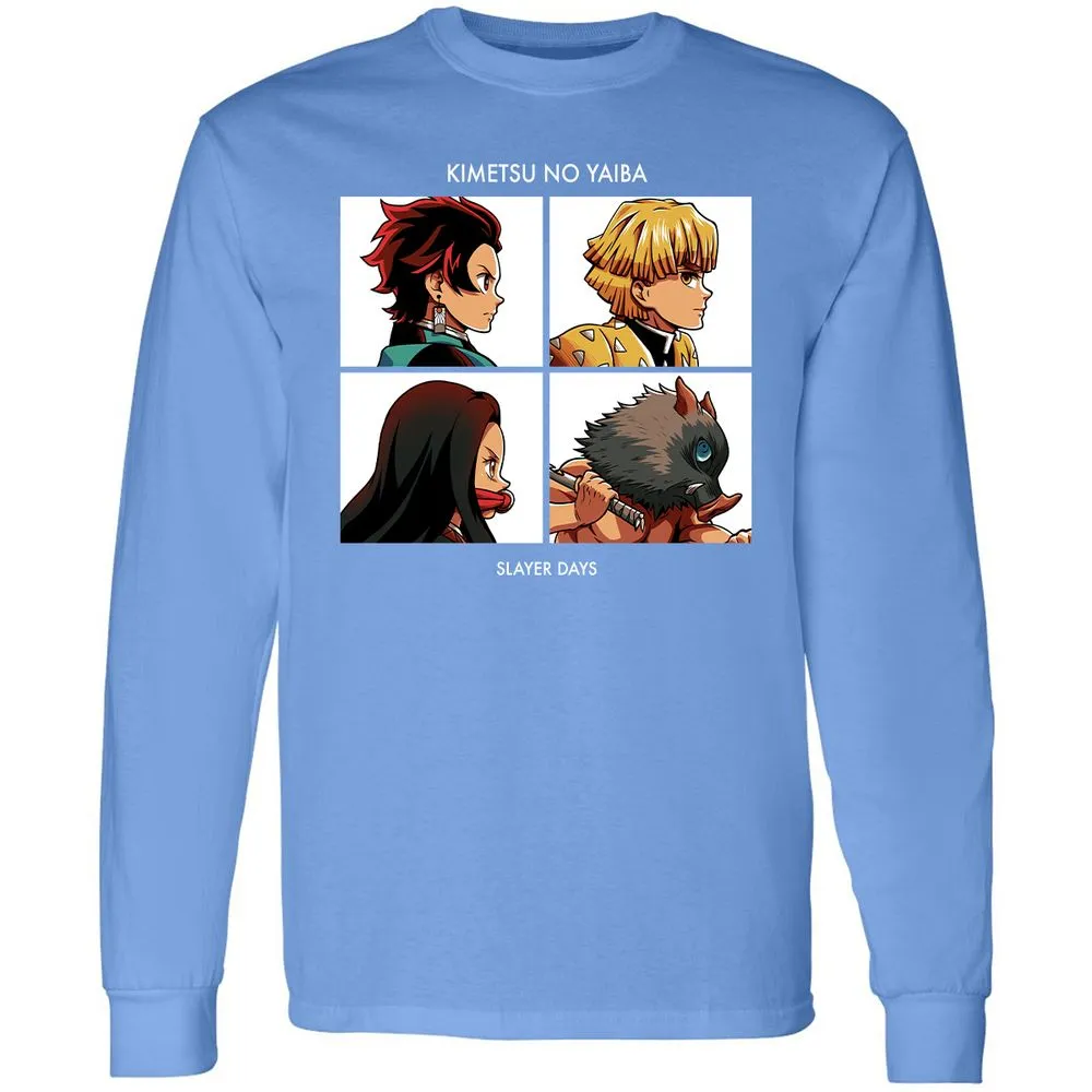 Long Sleeve T-Shirt - 5XVVG6Y4 - Carolina Blue - 12