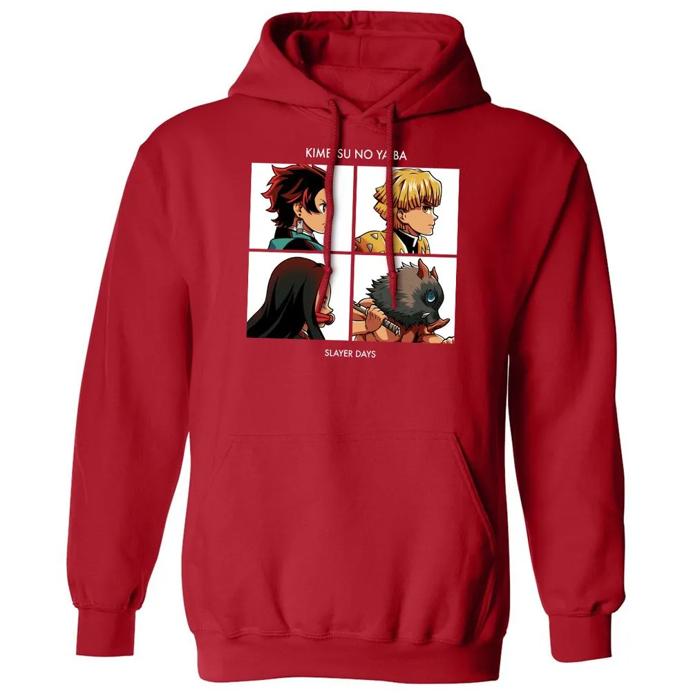 Classic Unisex Hoodie - ZS4VU1G6 - Red - 5