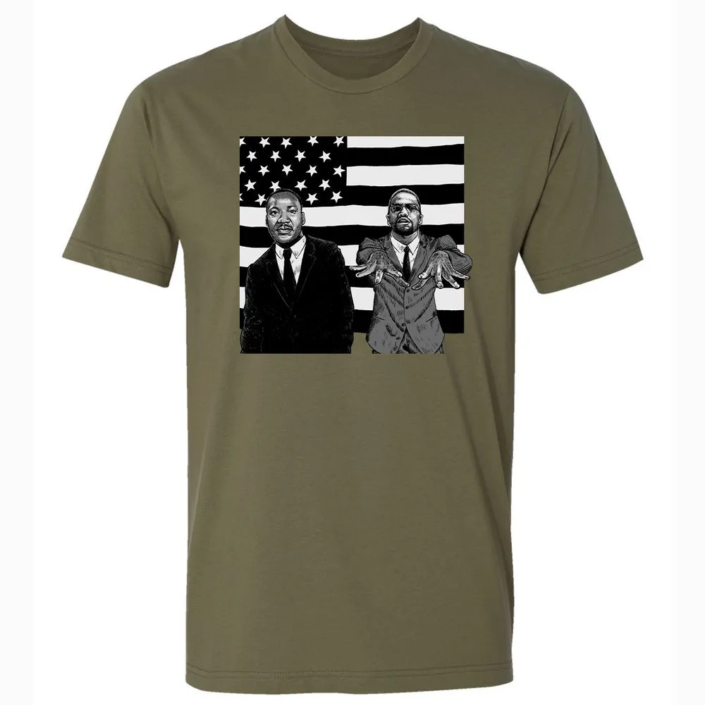 Premium Unisex T-Shirt - 4BZ4HAEW - Military Green - 5