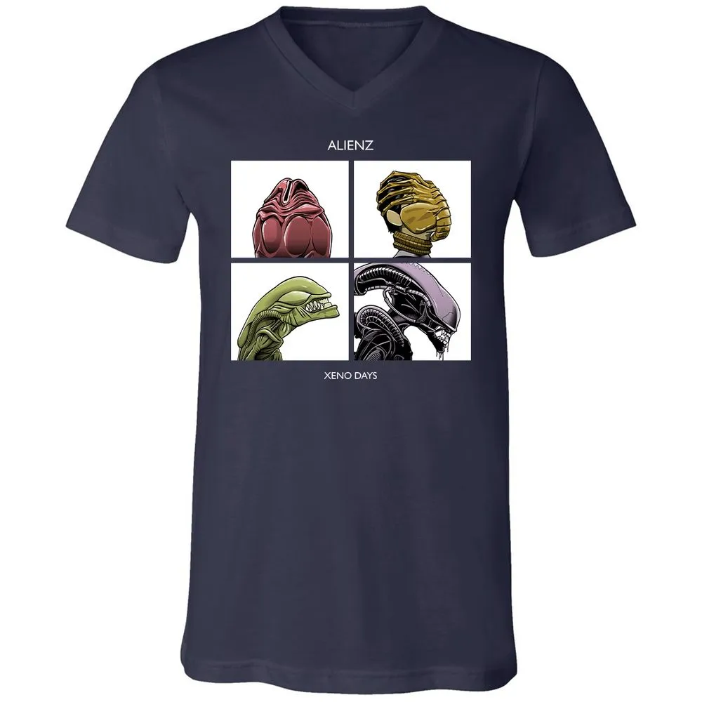 Unisex V-Neck T-Shirt - TVN763C4 - Navy - 2