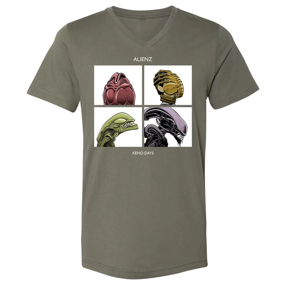 Unisex V-Neck T-Shirt - TVN763C4 - Military Green - 10
