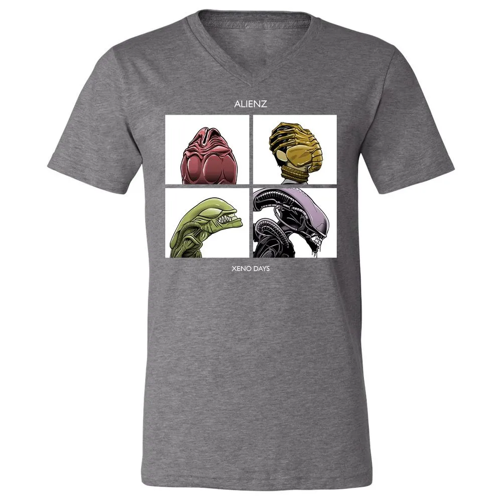 Unisex V-Neck T-Shirt - TVN763C4 - Deep Heather - 13
