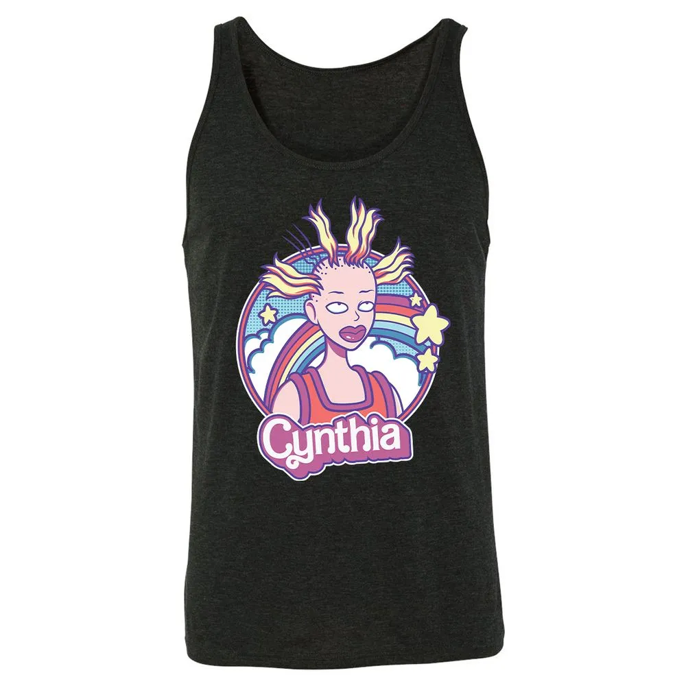 Unisex Jersey Tank - DEMCFSKQ - Charcoal Black Triblend - 5