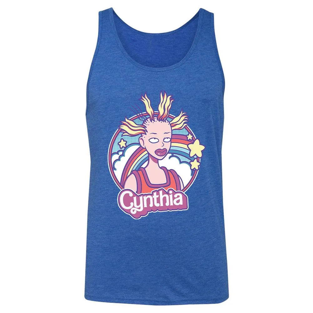 Unisex Jersey Tank - DEMCFSKQ - True Royal Triblend - 12