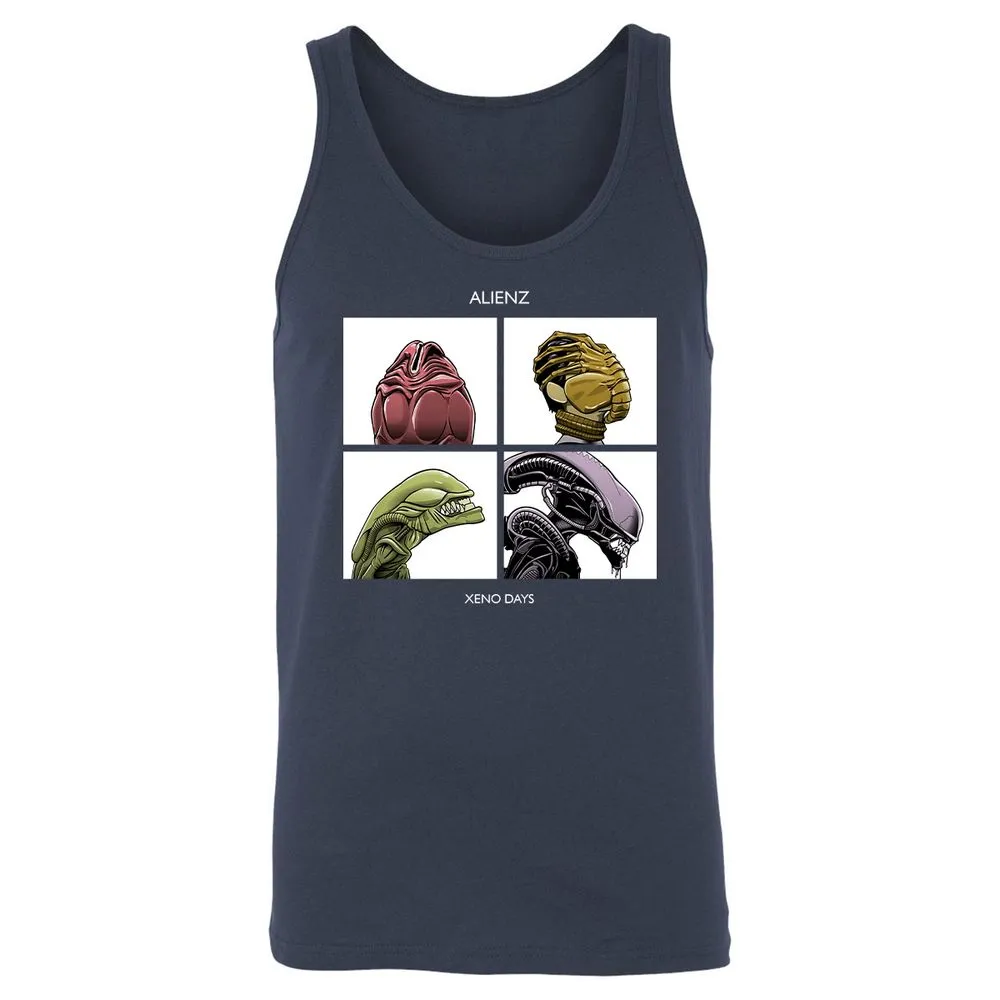 Unisex Jersey Tank - YTU8F5ER - Navy - 2
