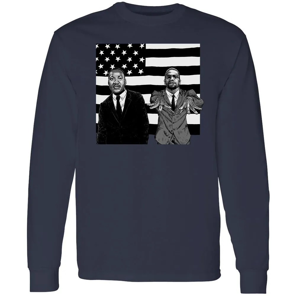 Long Sleeve T-Shirt - F1DZN79P - Navy - 2