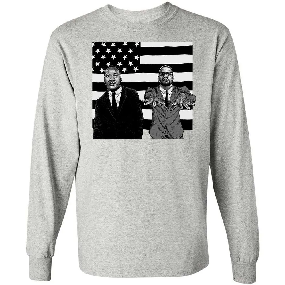 Long Sleeve T-Shirt - F1DZN79P - Ash - 7