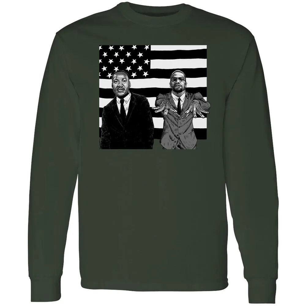 Long Sleeve T-Shirt - F1DZN79P - Forest Green - 4