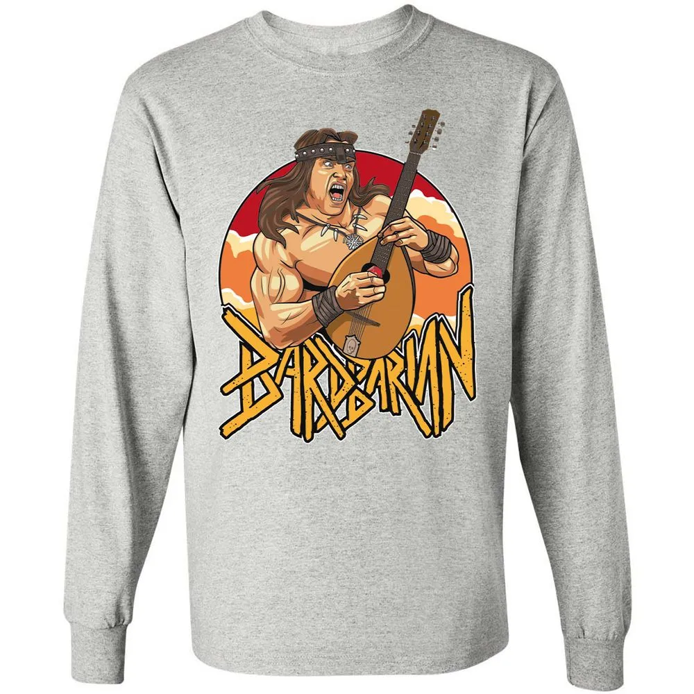 Long Sleeve T-Shirt - 2U97YMTH - Ash - 7