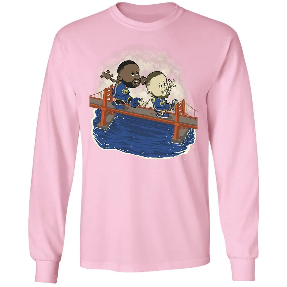 Long Sleeve T-Shirt - Black - Light Pink - 3