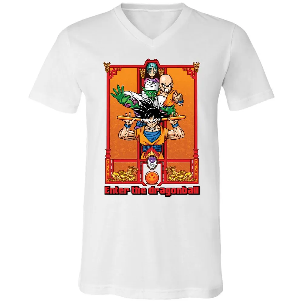 Unisex V-Neck T-Shirt - KVFW931P - White - 5