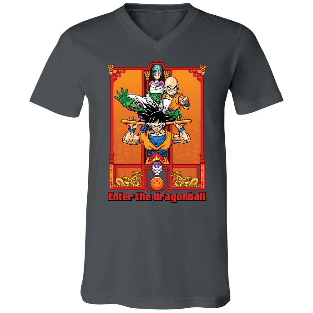 Unisex V-Neck T-Shirt - KVFW931P - Asphalt - 12
