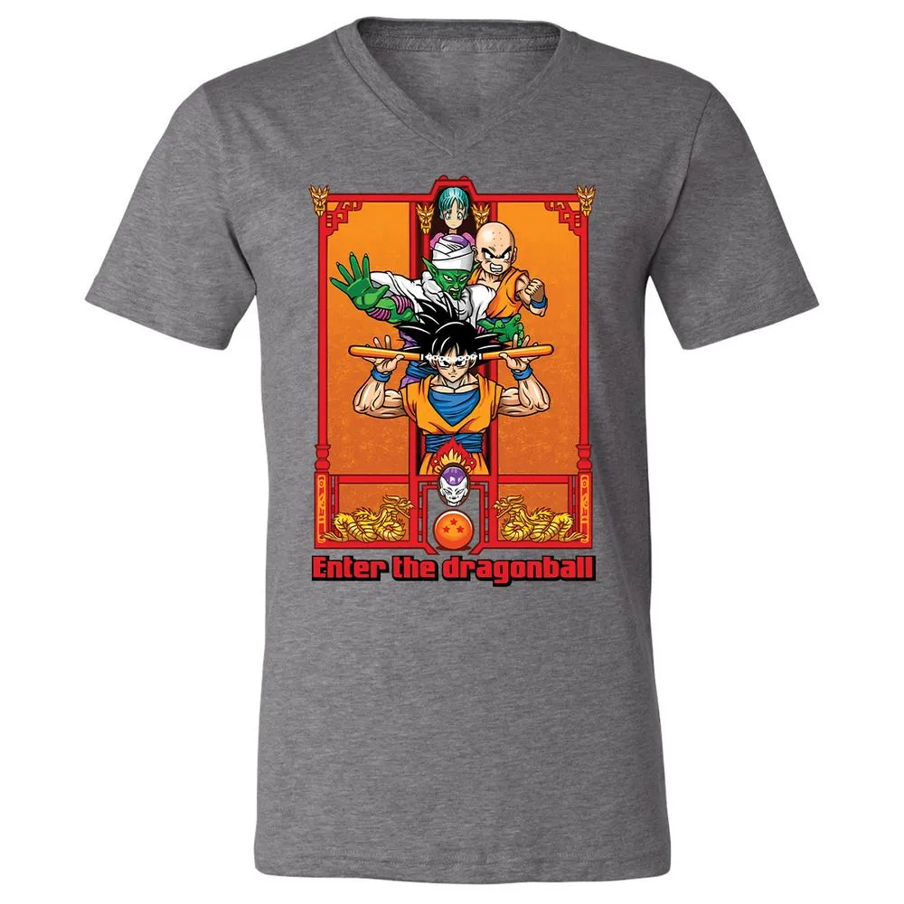 Unisex V-Neck T-Shirt - KVFW931P - Deep Heather - 13