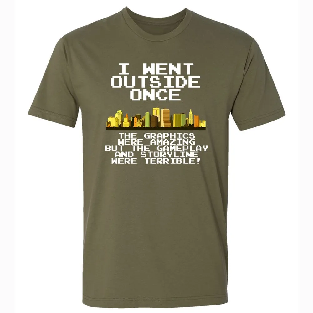 Premium Unisex T-Shirt - 42QHXUBV - Military Green - 5