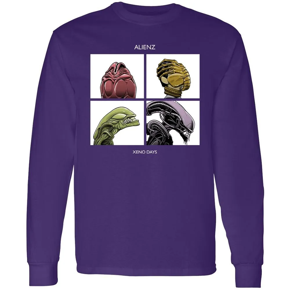 Long Sleeve T-Shirt - XR4PUGSB - Purple - 13
