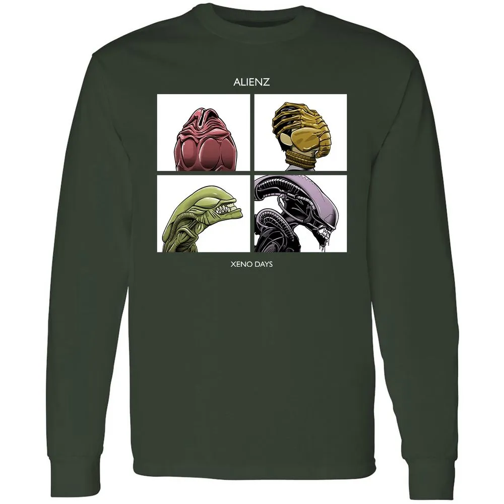 Long Sleeve T-Shirt - XR4PUGSB - Forest Green - 4