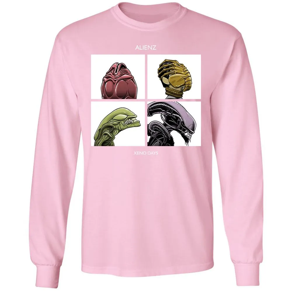 Long Sleeve T-Shirt - XR4PUGSB - Light Pink - 3