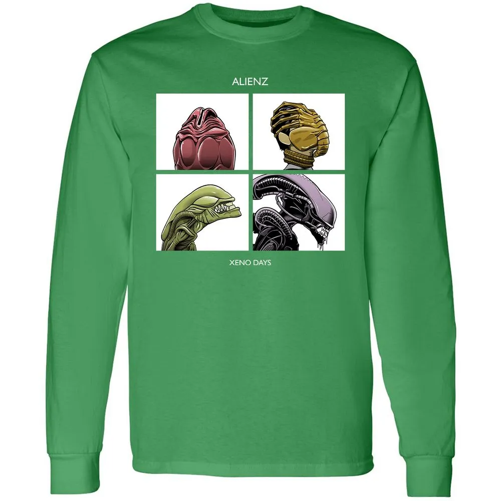 Long Sleeve T-Shirt - XR4PUGSB - Irish Green - 10