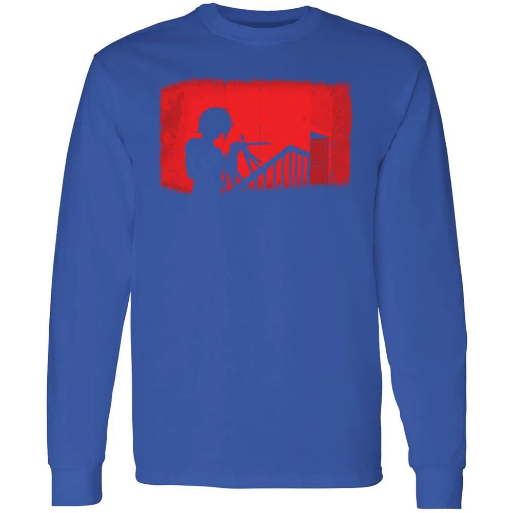 Long Sleeve T-Shirt - EERSAJDF - Royal - 8
