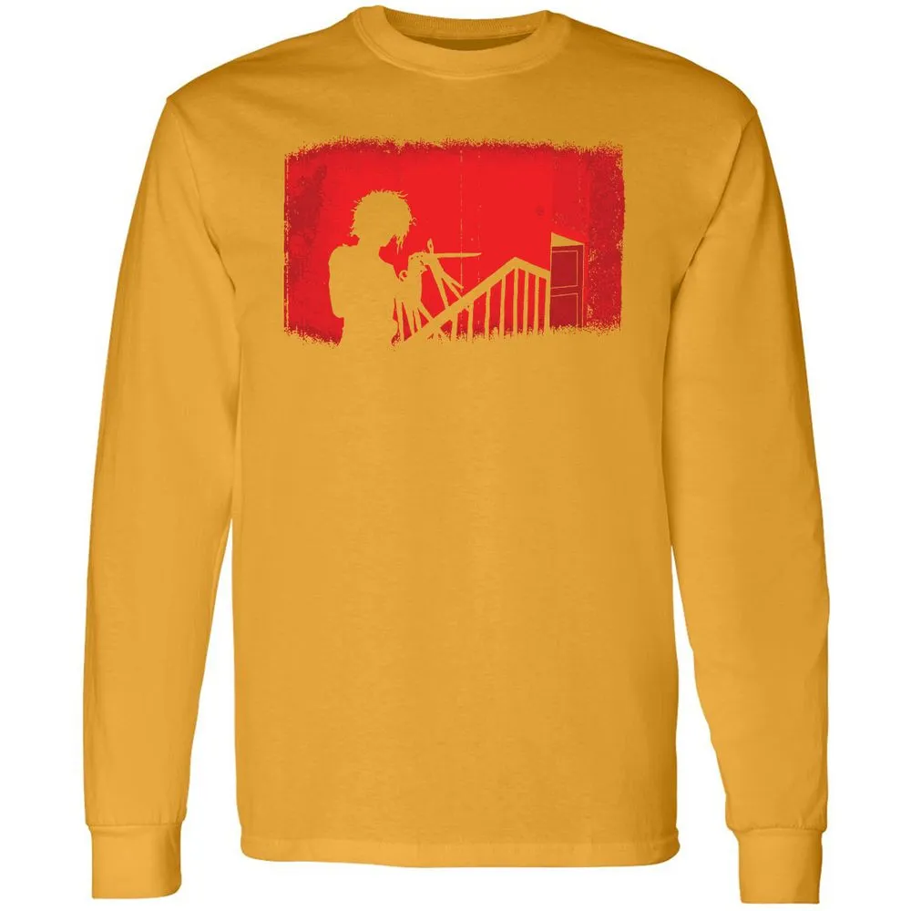 Long Sleeve T-Shirt - EERSAJDF - Gold - 9