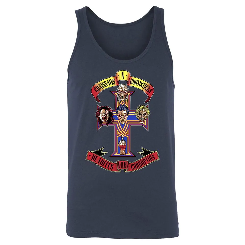 Unisex Jersey Tank - DQZARM8G - Navy - 2