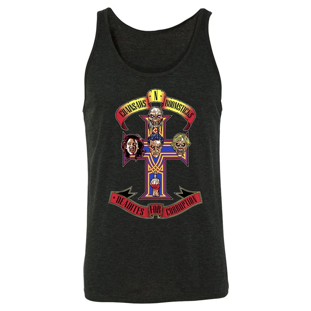 Unisex Jersey Tank - DQZARM8G - Charcoal Black Triblend - 5