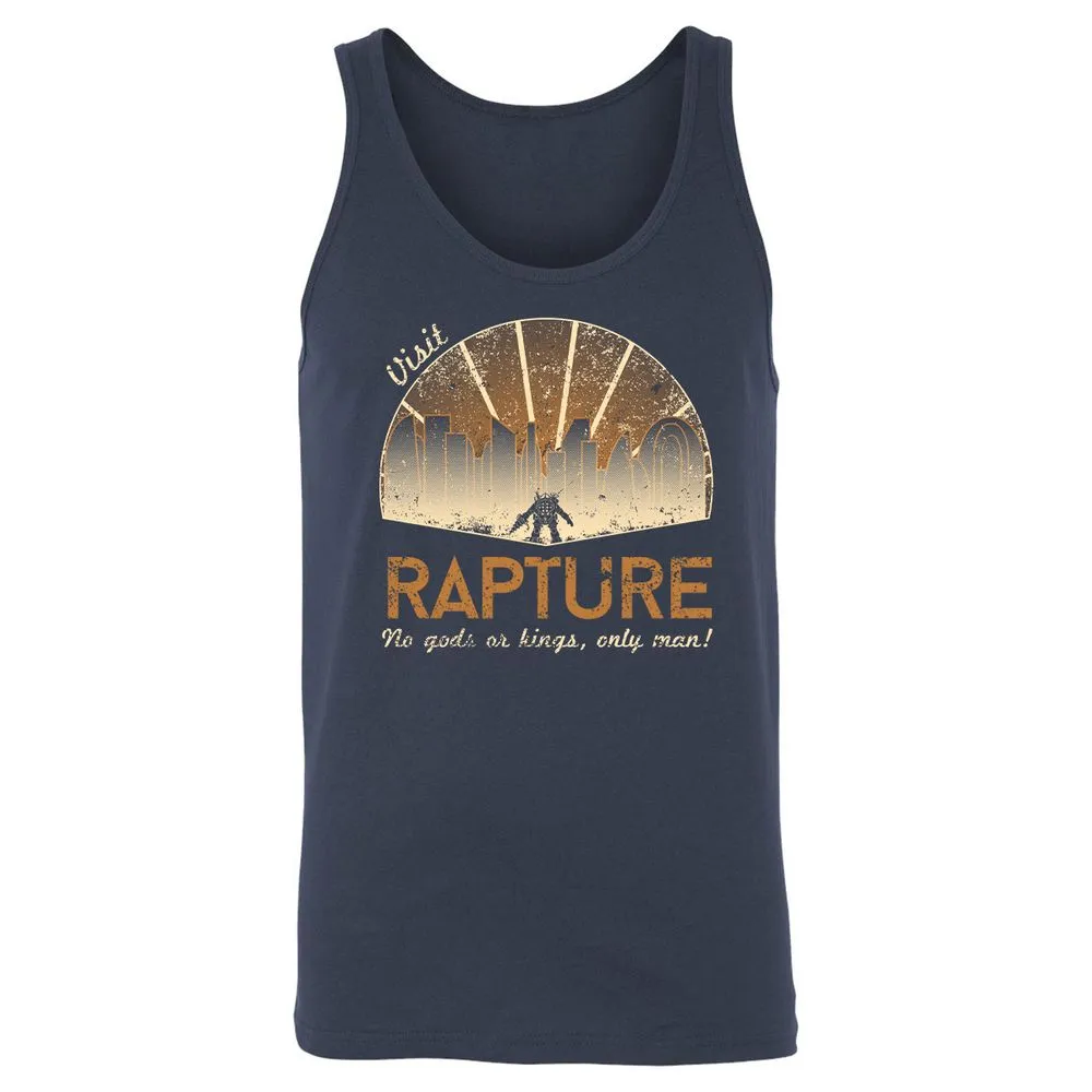 Unisex Jersey Tank - U8F14F5J - Navy - 2