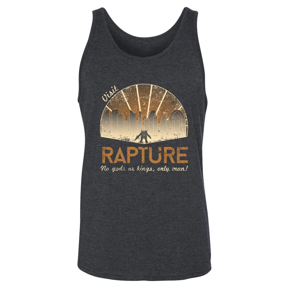 Unisex Jersey Tank - U8F14F5J - Dark Grey Heather - 6