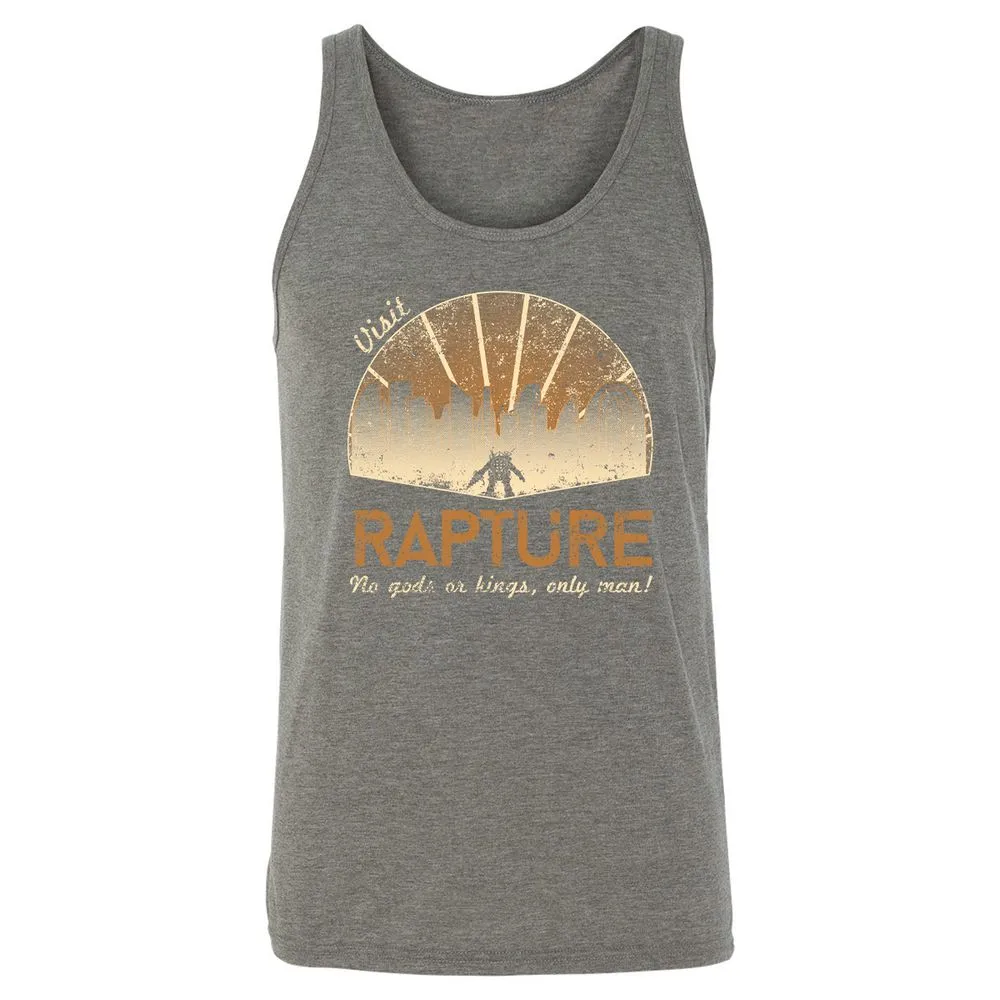 Unisex Jersey Tank - U8F14F5J - Grey Triblend - 8